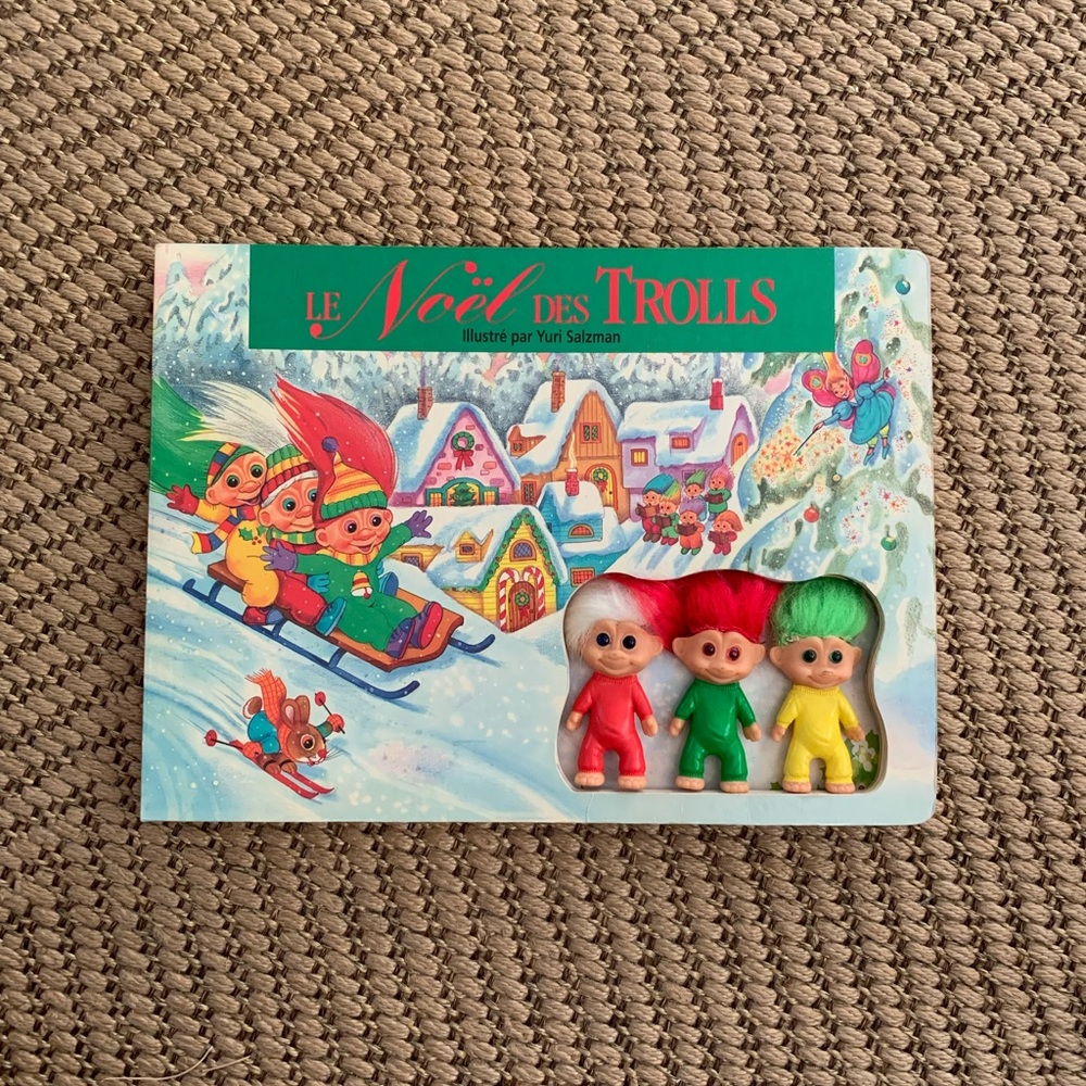 Vintage Christmas Trolls French Edition Book 📕